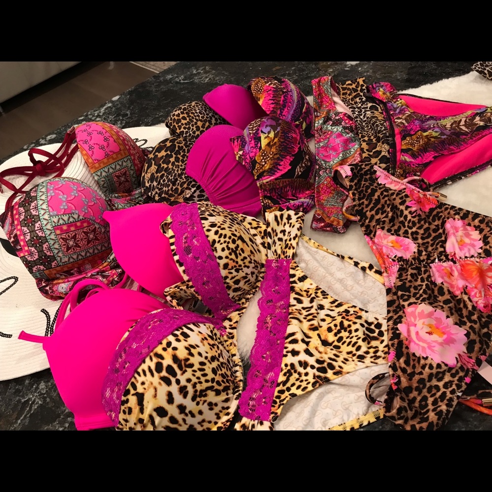 Lot of five 34B bombshells and matching bottoms S/M - Picture 2 of 16